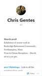 Mobile Screenshot of chrisgentes.com